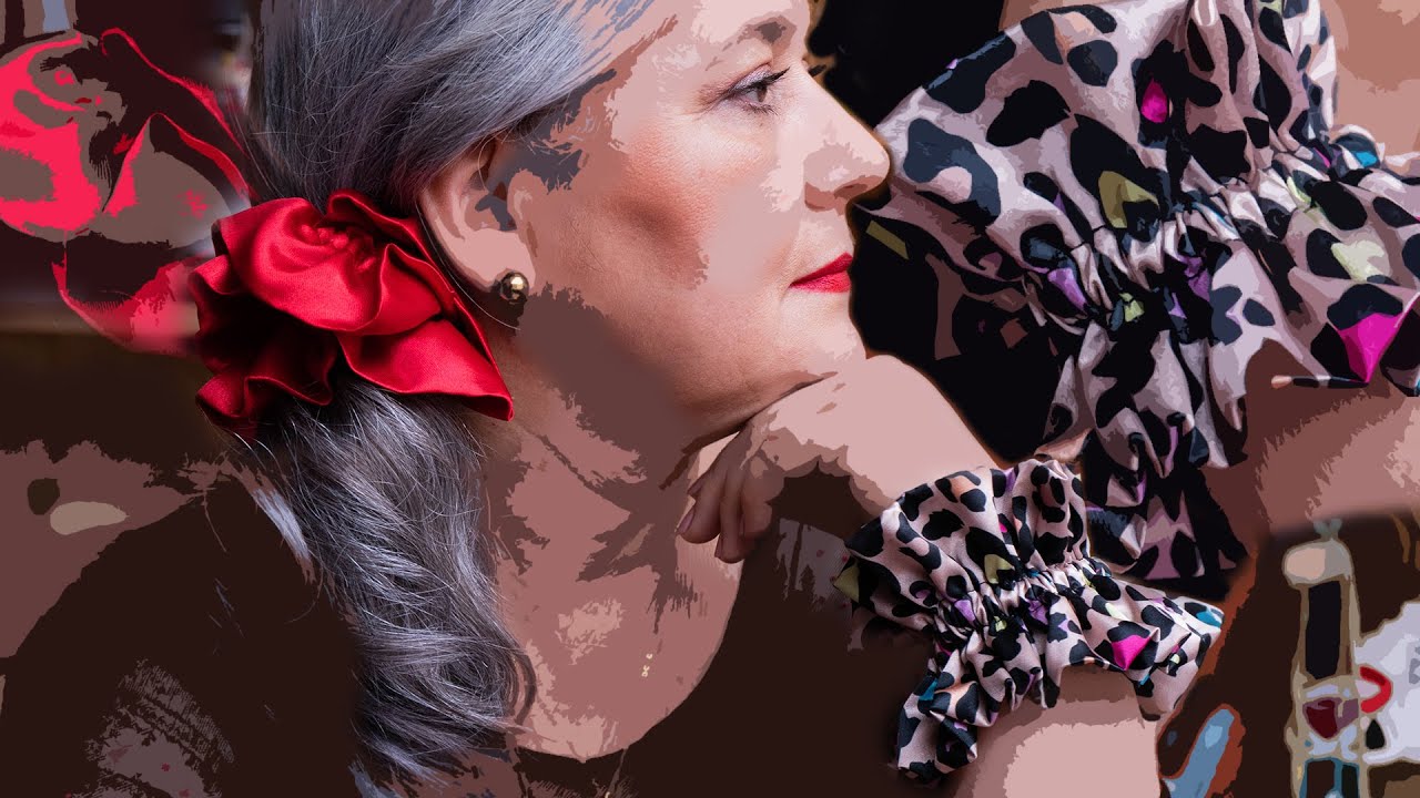 SCRUNCHIE o COLETERO/ELEGANTE, EXTRAGRANDE/ FÁCIL DE HACER/ Idea de negocio o de regalo o para ti