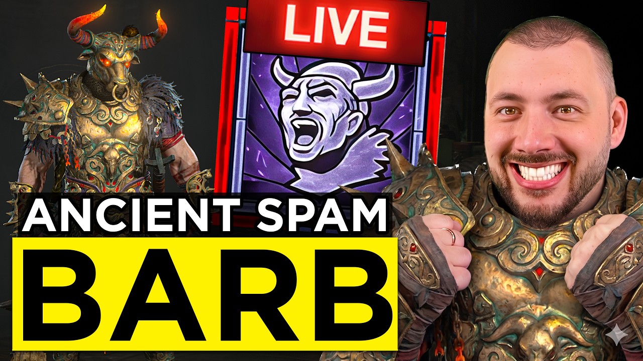 Ancient Barb from Lvl 1 to Torment 12 - Diablo 4 Lord of Hatred