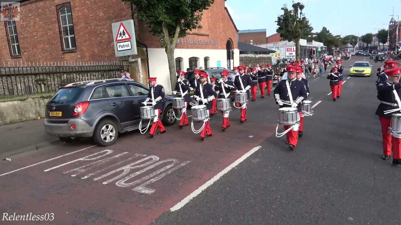 Shankill S.O.U. (Full Clip 4K) @ Brian Robinson Mem. Parade ~ 02/09/23 (4K)