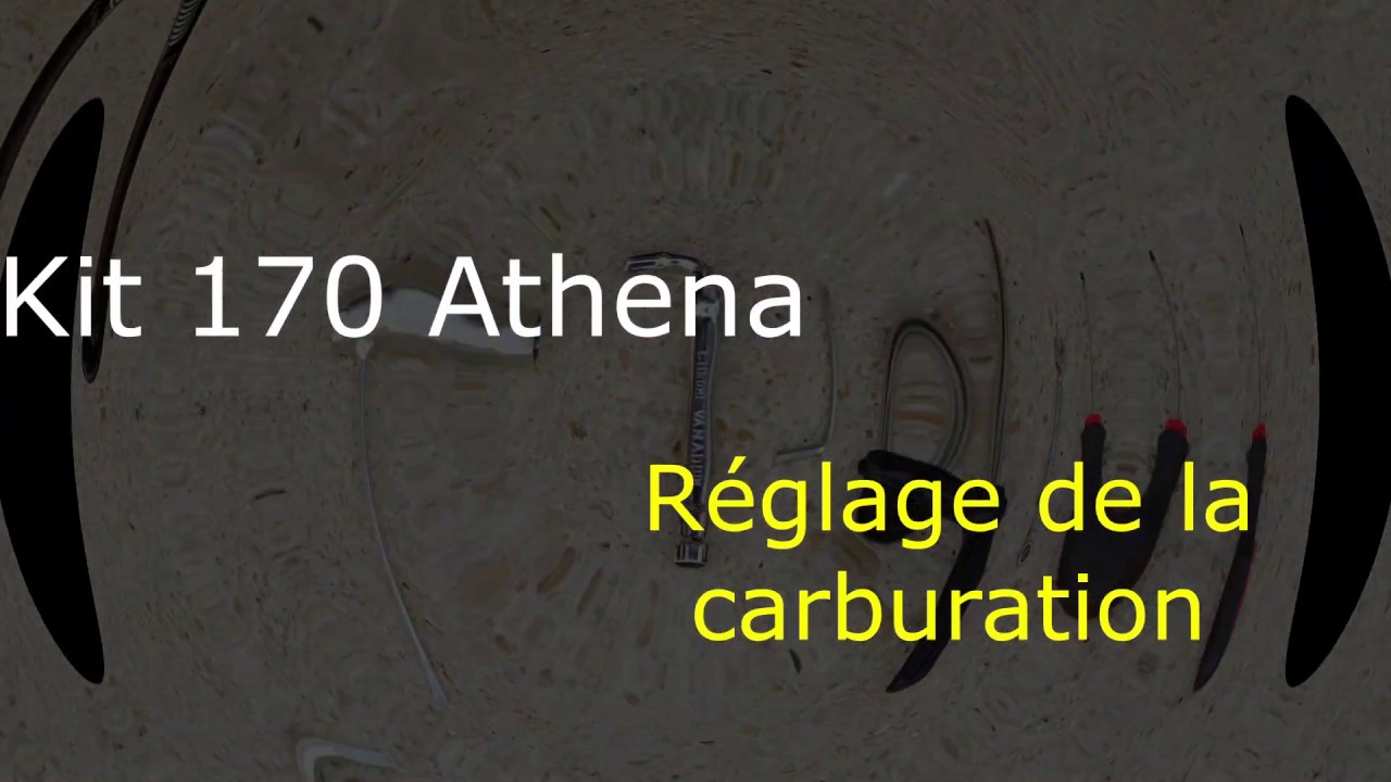 Kit 170 Athena #4 - TDR 125 4FU - Réglage du carburateur