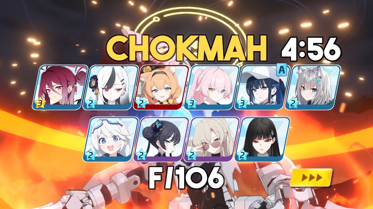 Chokmah Special Armor (S18) F106 4:56 | Blue Archive