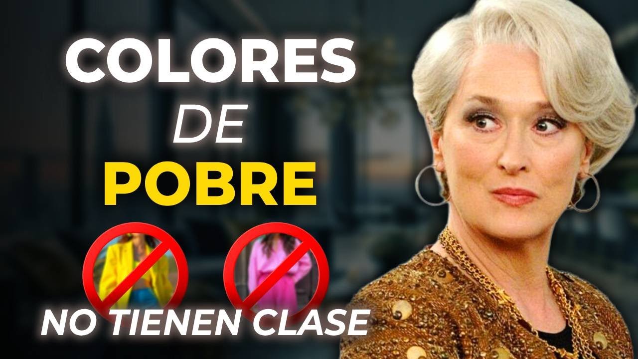 Estos 5 Colores Que Te Hacen Ver POBRE ✨ Lujo Casual