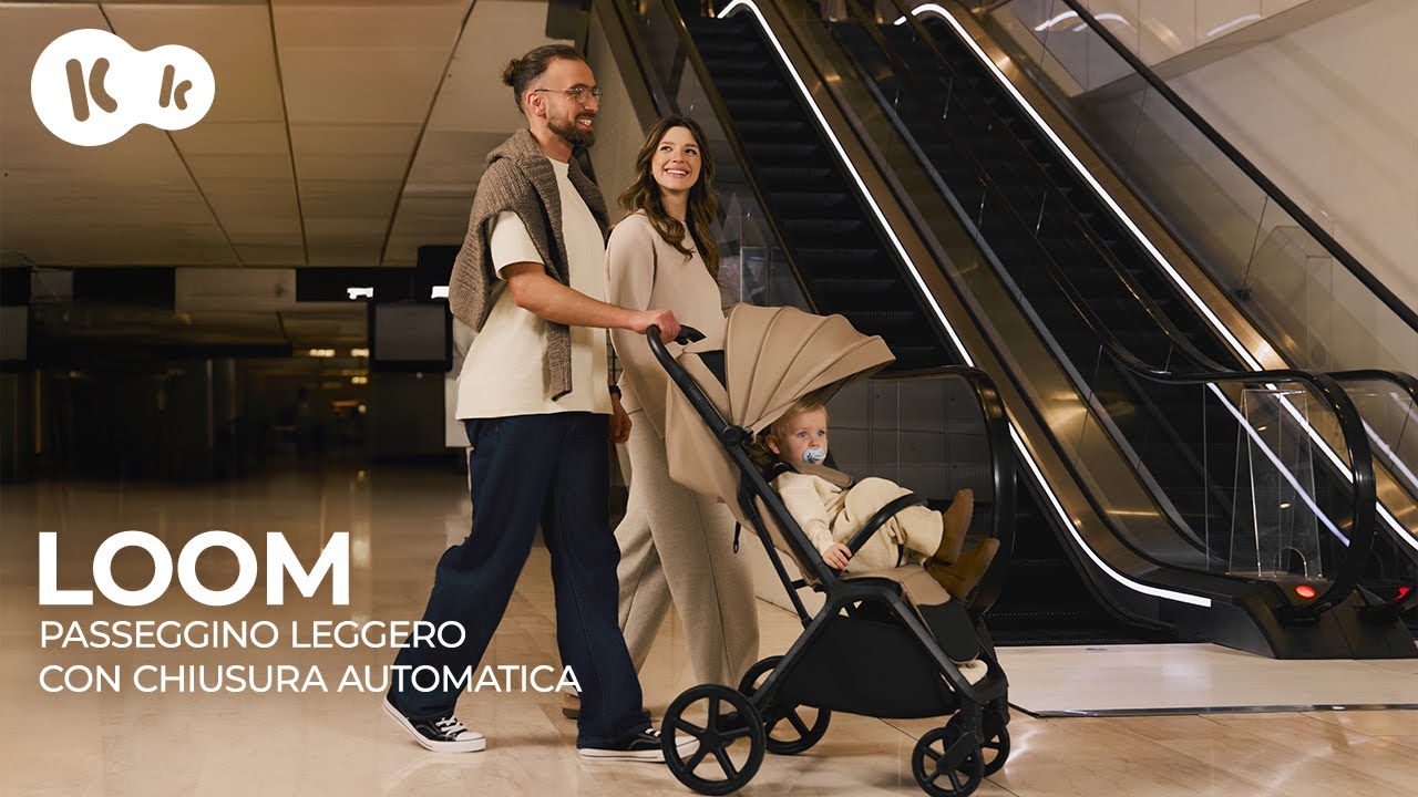 Kinderkraft LOOM &ndash; passeggino leggero | chiusura automatica