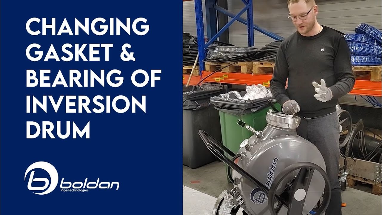 How-To Guide: Changing Gasket & Bearing of Boldan® Inversion Drum 👨‍🔧