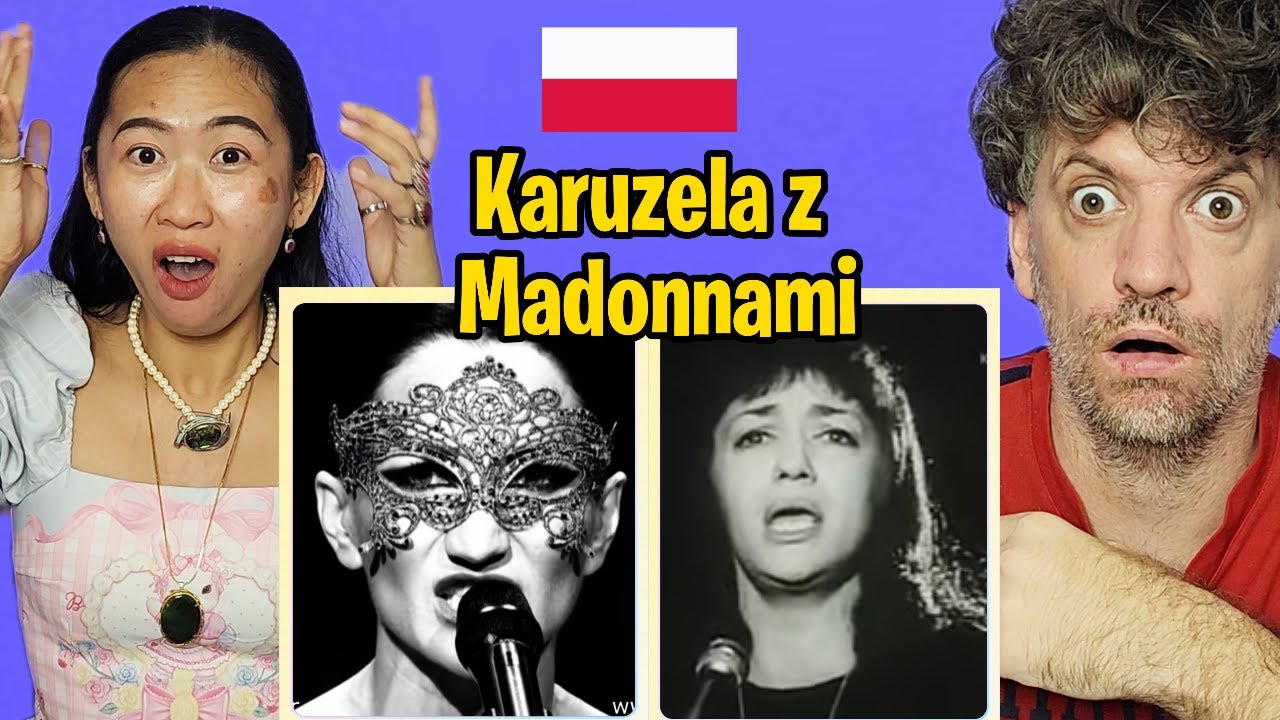 Our Reaction to Ewa Demarczyk & Justyna Steczkowska - Karuzela z Madonnami