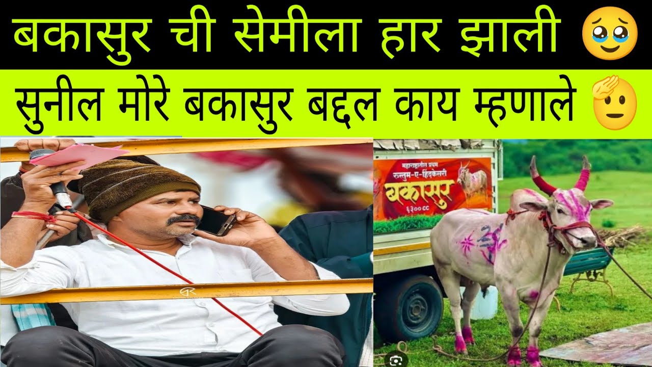 बकासुर ची सेमीला हार झाली सुनील मोरे सरकार काय म्हणाले बकासुर बद्दल बघा 
