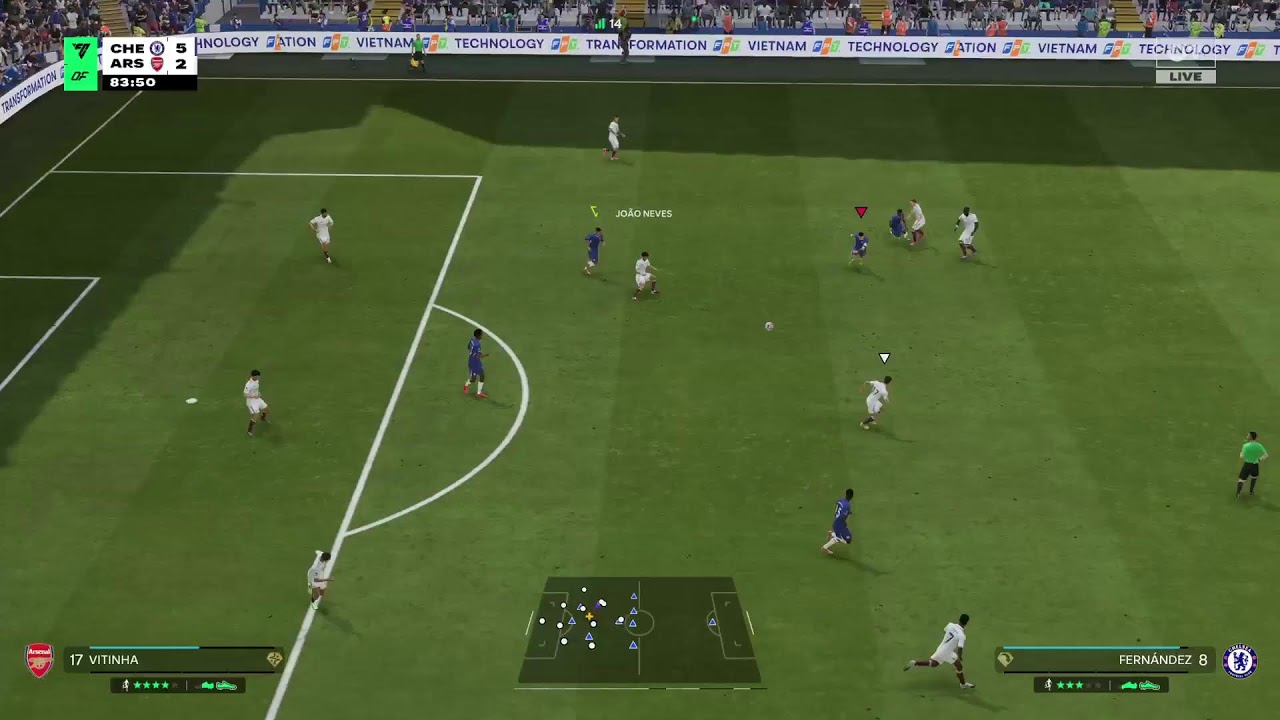 Chelsea vs Arsenal GW11