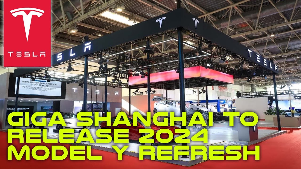 Tesla Giga Shanghai to Release 2024 Model Y Refresh