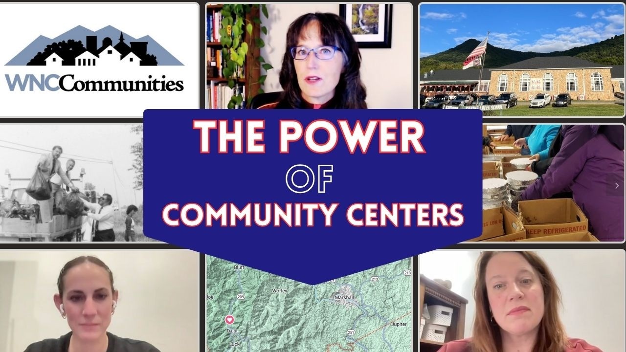 How Community Centers Build Stronger Rural Futures Susan Garrett, WNC Communities