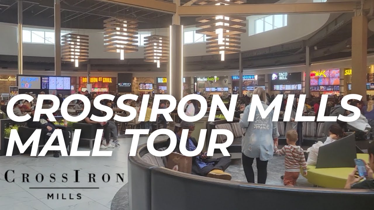 CrossIron Mills Mall Walking Tour