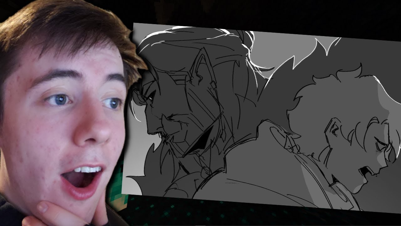 REACTION To WolfyTheWitch The Plagues [ Dream SMP Animatic ]