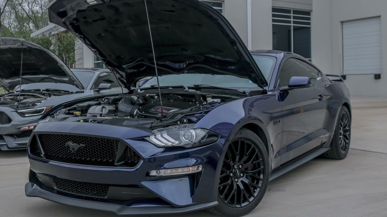 My exhaust setup: 2019 mustang gt with active exhaust and H-pipe