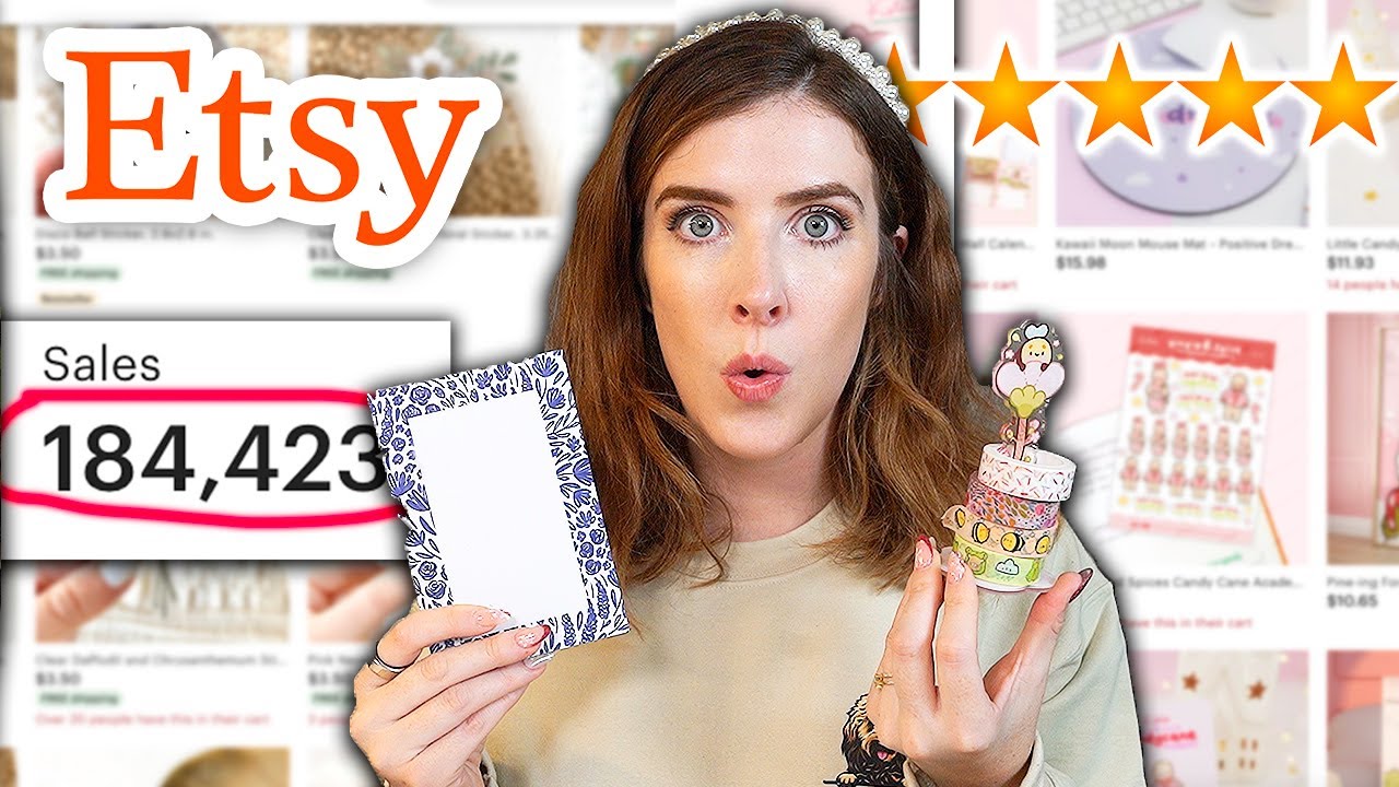 I Tried Etsy's HIGHEST SELLING Artist Shops..