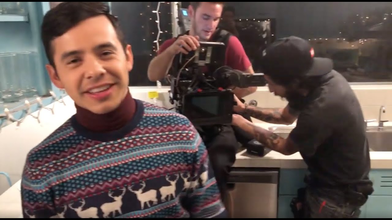 David Archuleta - Merry Christmas, Happy Holidays [Behind The Scenes]