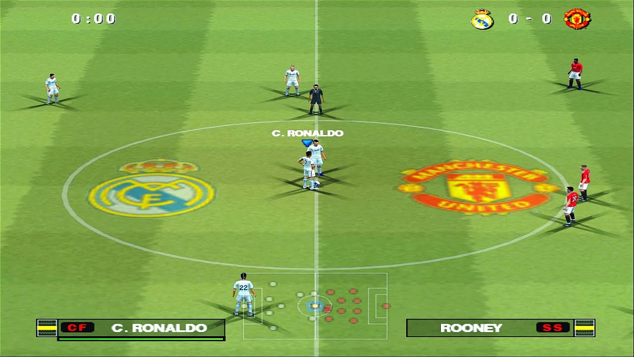 PES 2013 — Реал Мадрид против Манчестер Юнайтед | PS2