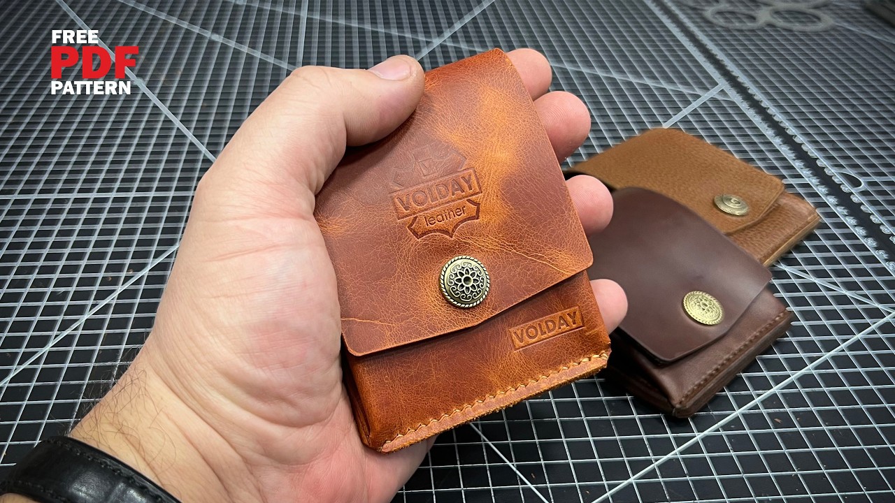 Breaking news! This wallet can hold $5,000 without stretching! Leathercraft!