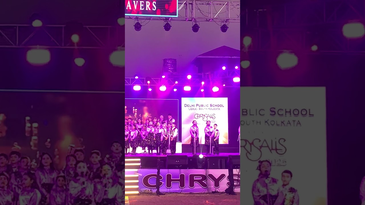 Lead singer in my school choir #DPSJokaSouthKolkata #Chrysalis2025 #DelhiPublicSchoolJoka
