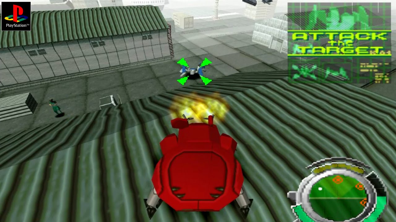 Ghost in The Shell - Gameplay PSX / PS1 / PS One / HD 720P (Epsxe)
