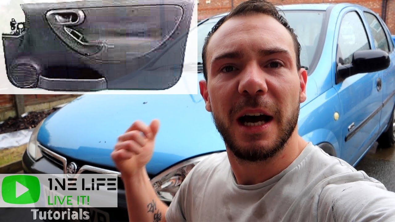 Vauxhall Opel Corsa C - How to Remove and Replace Door Card Door Panel