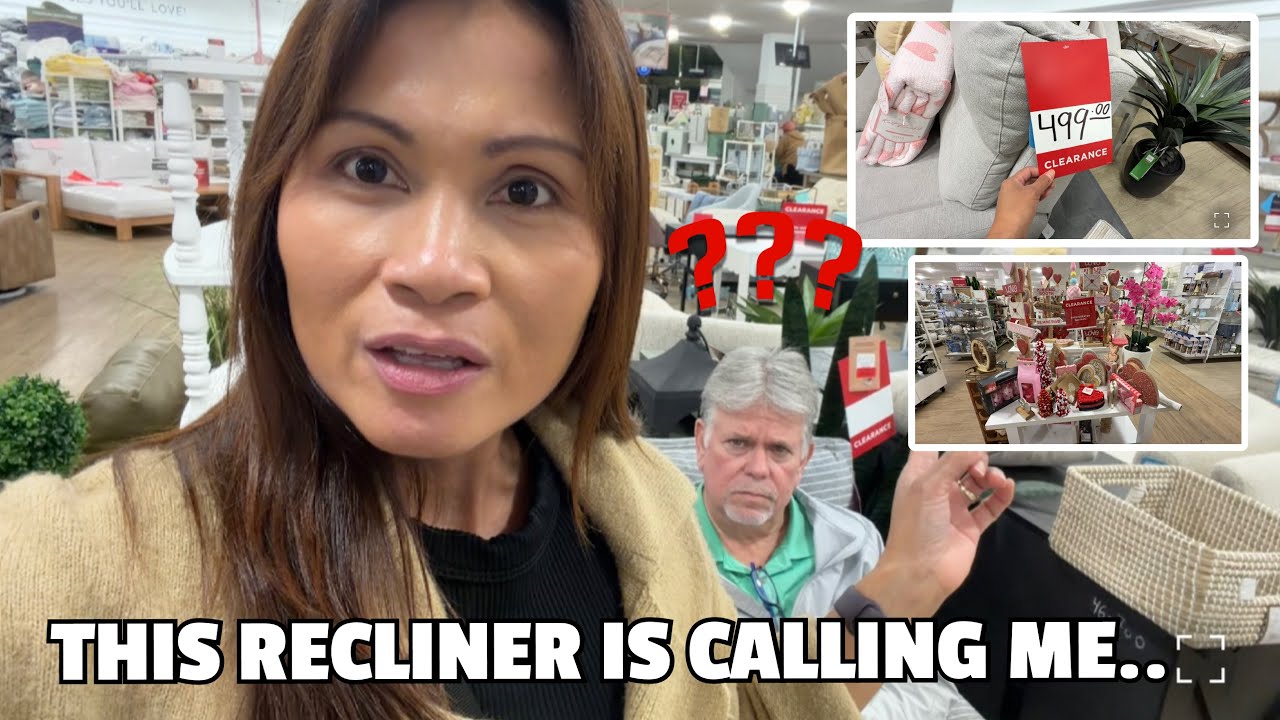 Valentine’s Dinner Date | HomeGoods Clearance & Recliner Temptation! 