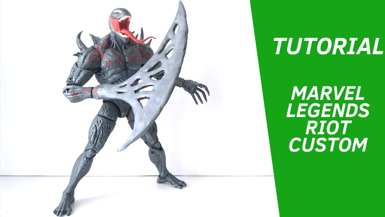 Marvel Legends Riot Custom | Procedimiento y Review EN ESPAÑOL