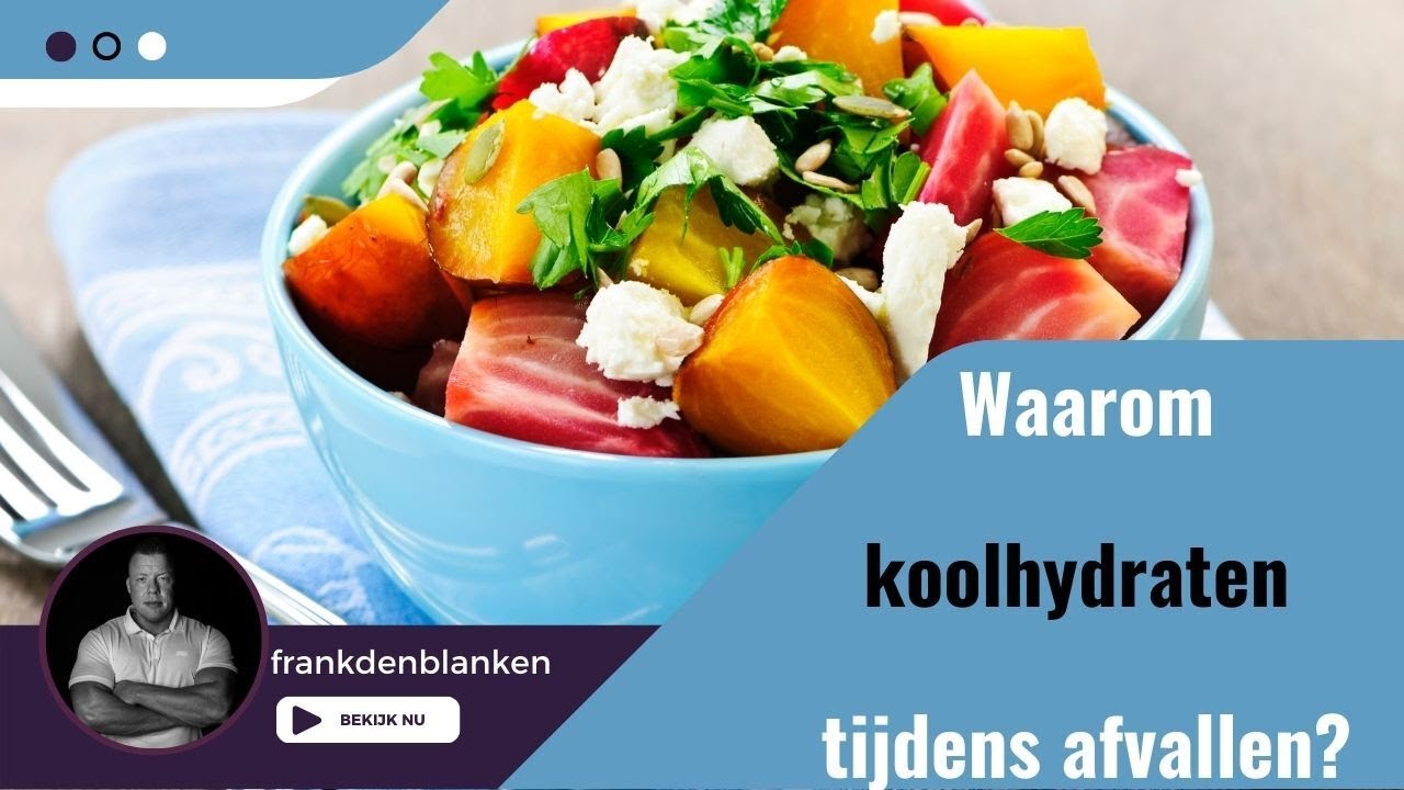 Waarom wil je koolhydraten eten tijdens het afvallen?