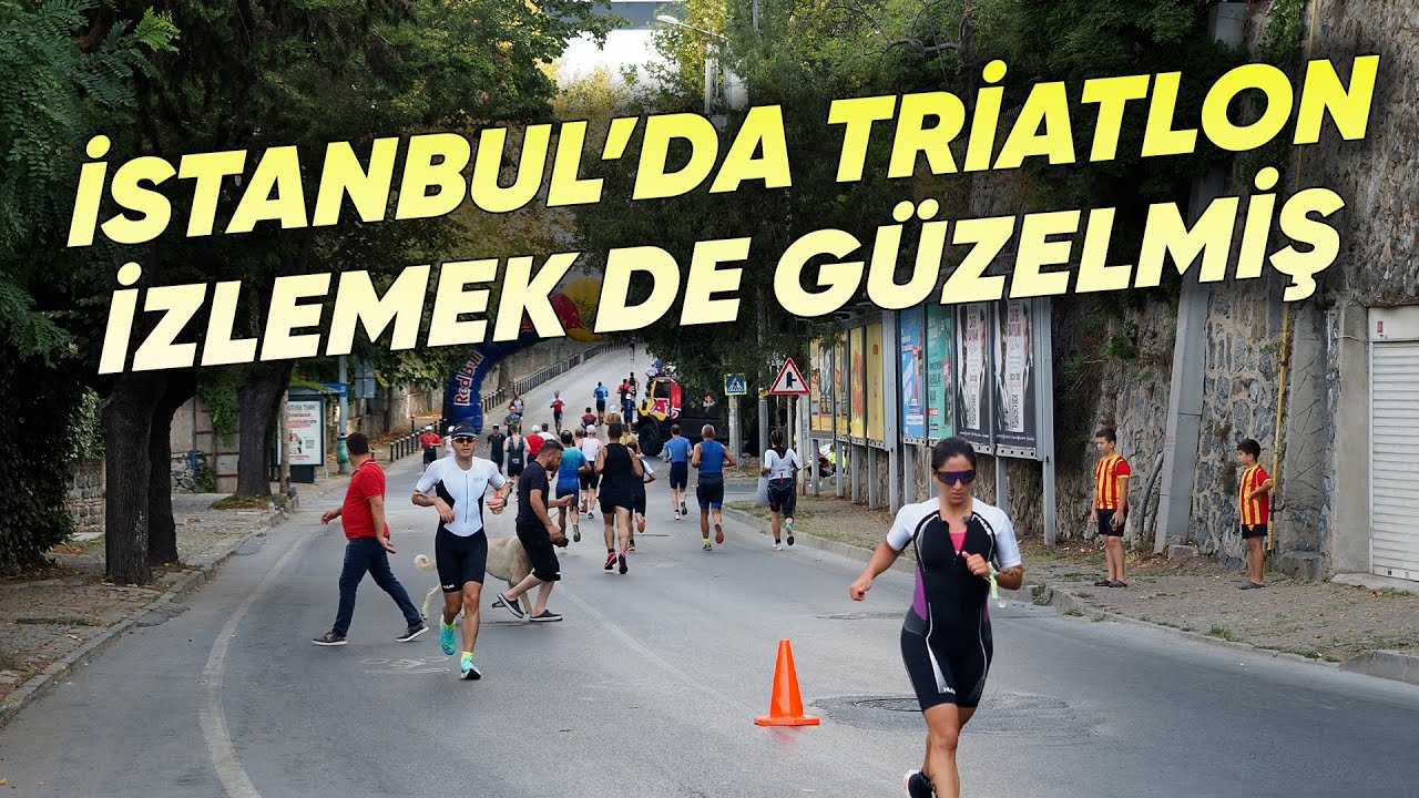 İstanbul'ta triatlon yapmak kadar seyretmek de güzelmiş