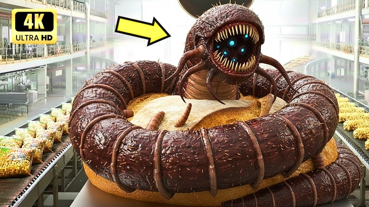 Inside the Factory: The Shocking Truth About Mealworm Bread #Factoryprocess