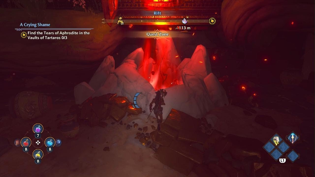 Immortals Fenyx Rising Ep 5 Retrieving Aphrodite's Tears From Tartaros Vaults