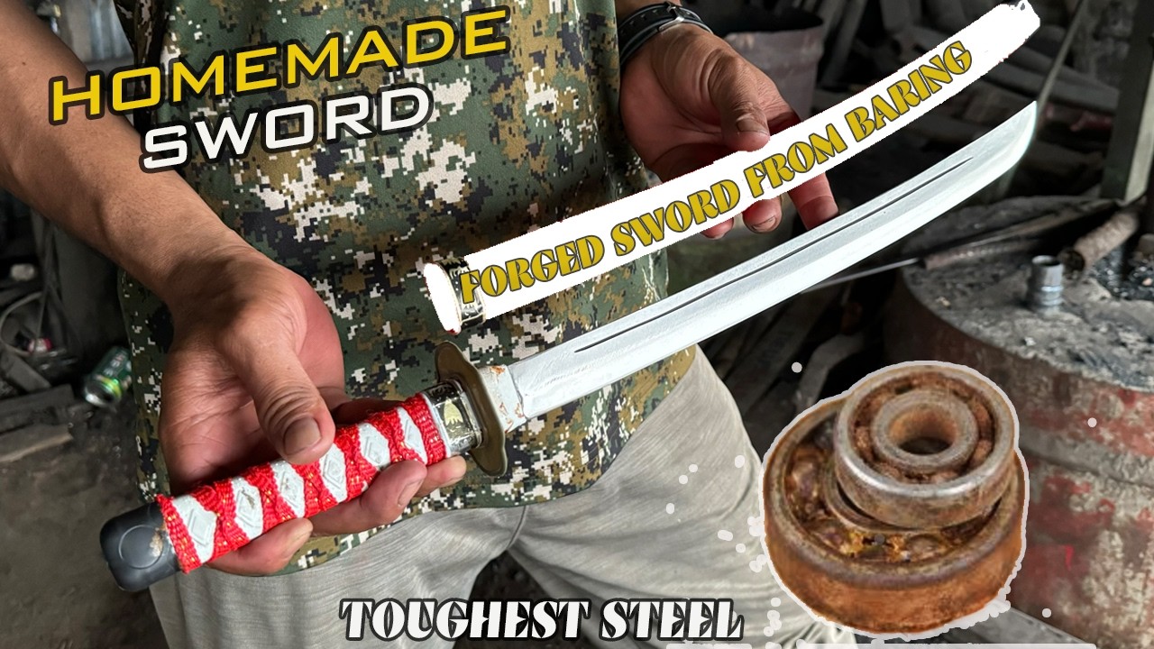 SAMURAI SWORD STYLE | From Forge to Finished Weapon