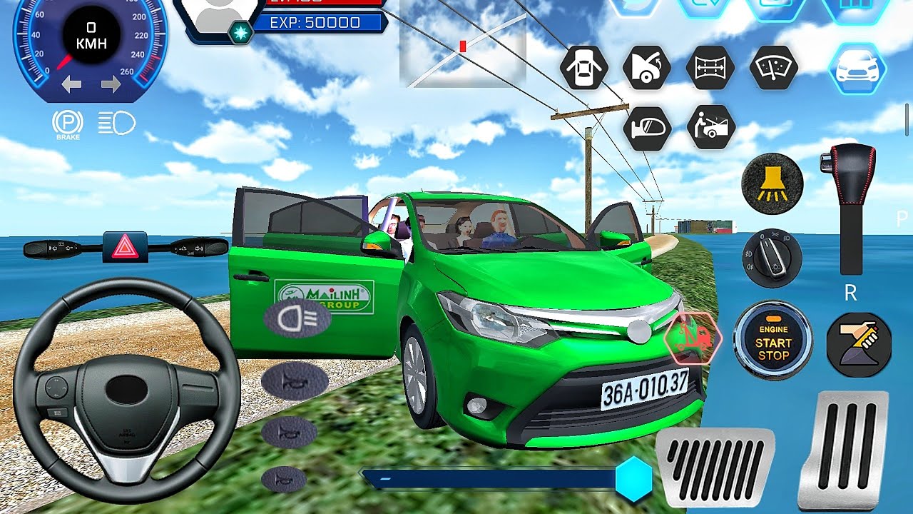 New Toyota Vios Driving in Village - Car Simulator Vietnam 2026 - Car Game Android Gameplay