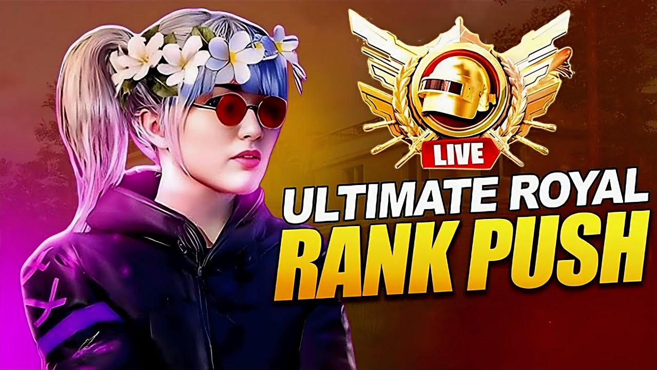 ROAD TO LEGEND | ULTIMATE ROYALE RANK PUSH | BGMI LIVE
