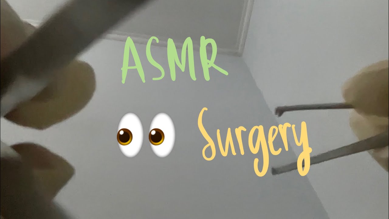 ASMR EYE SURGERY (camera touching)