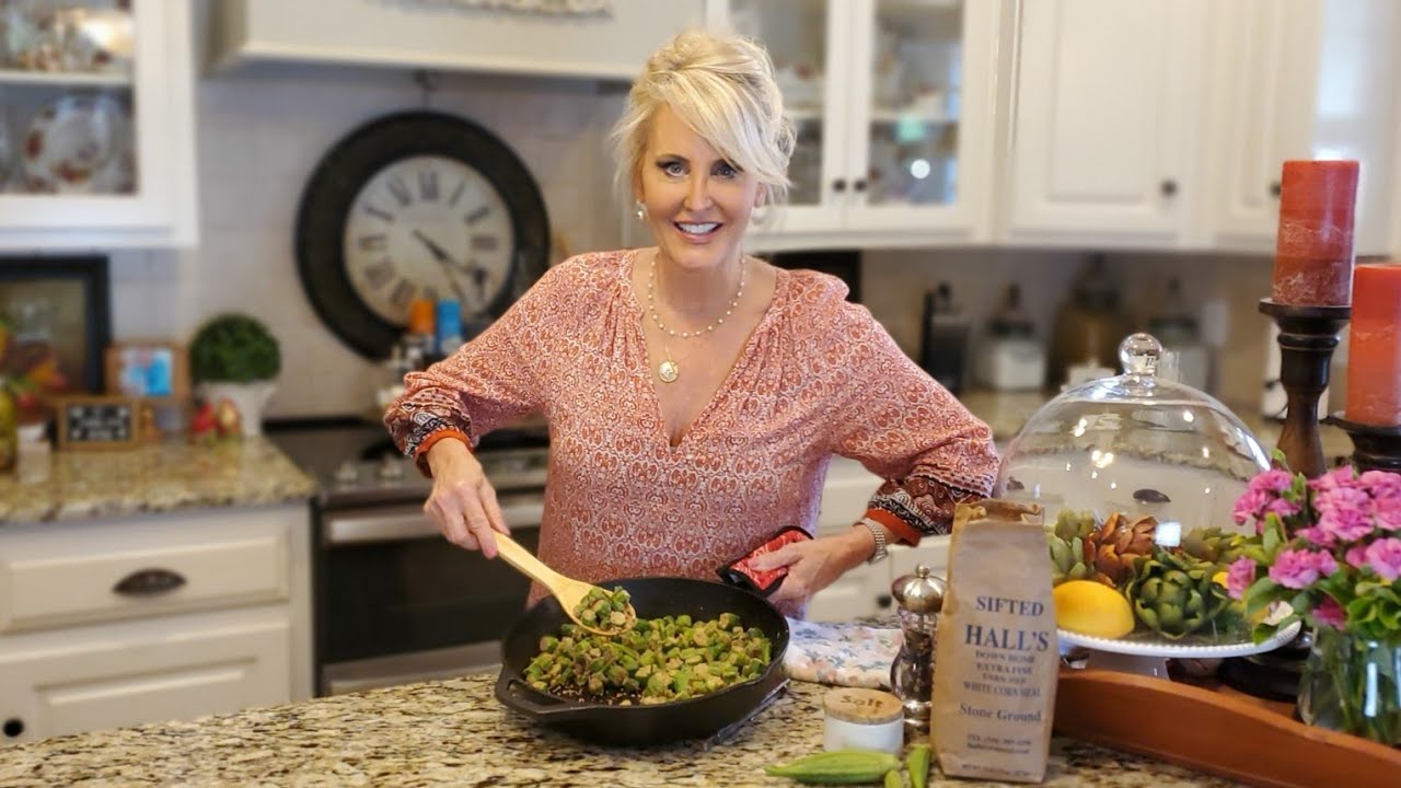 Southern Skillet Fried Okra