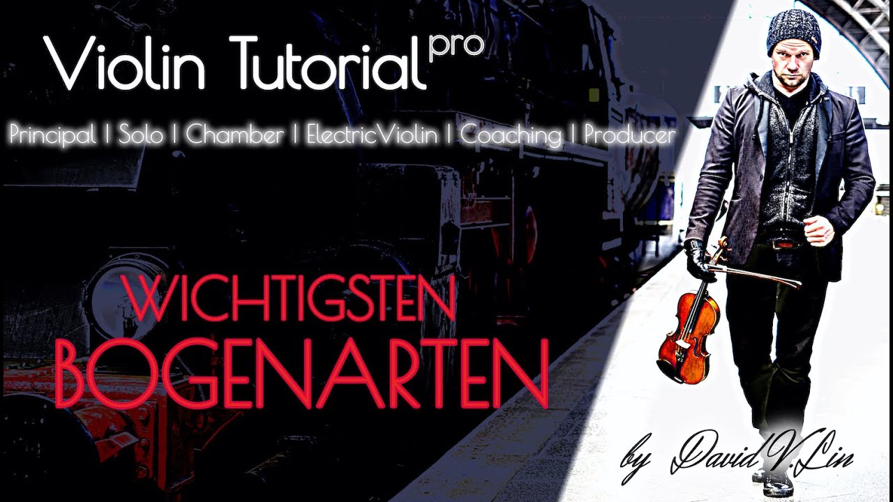 Die wichtigsten 3 Stricharten auf der Violine Geige