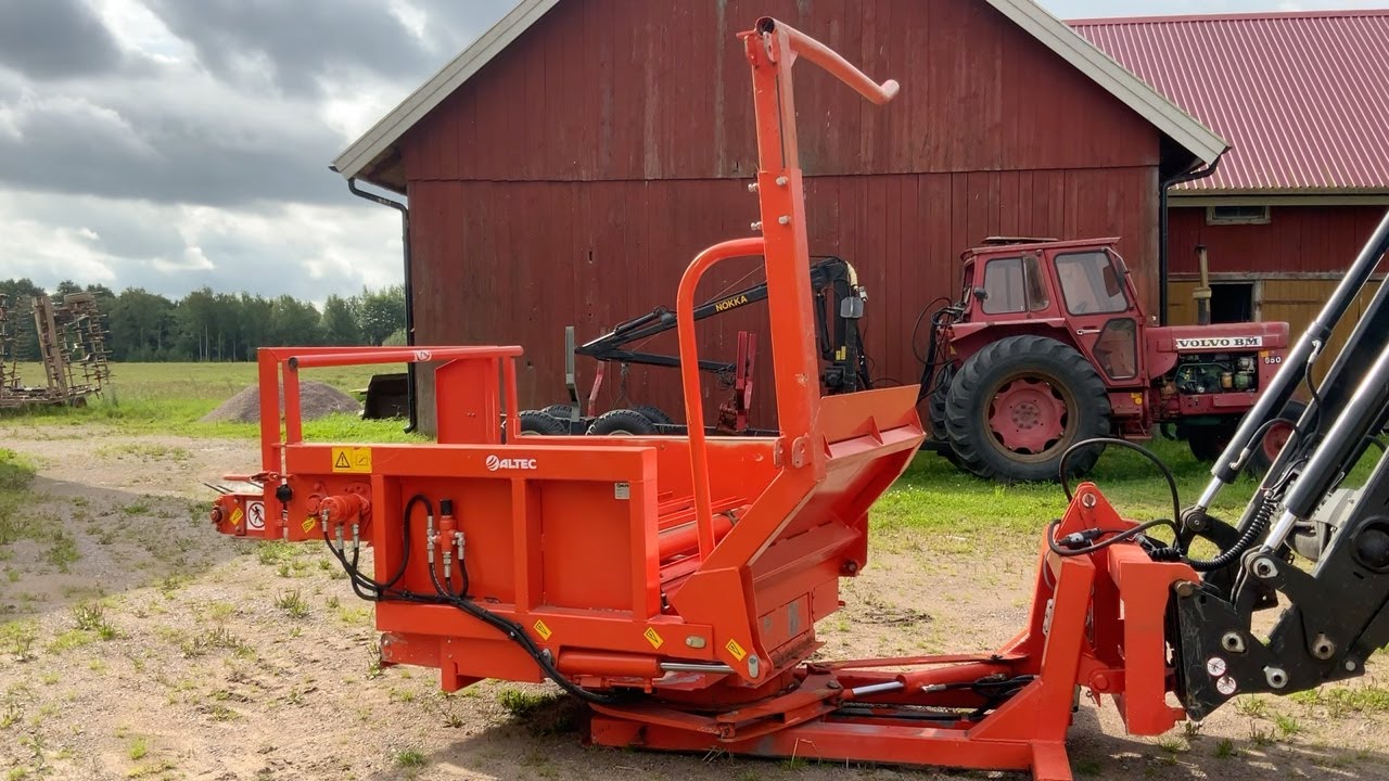 Köp Strömaskin för rundbalar Altec DR 160PAD på Klaravik