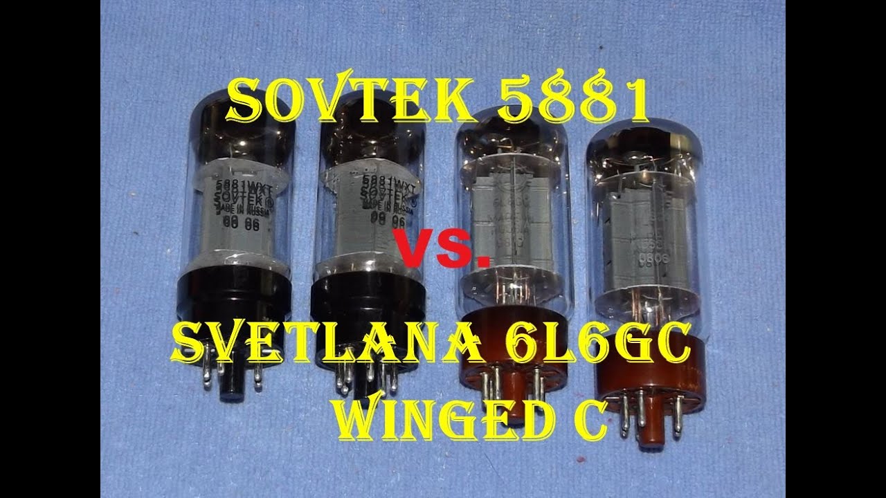Svetlana Winged C 6L6GC vs SOVTEK 5881 Tube Comparison in a Peavey XXX Amp