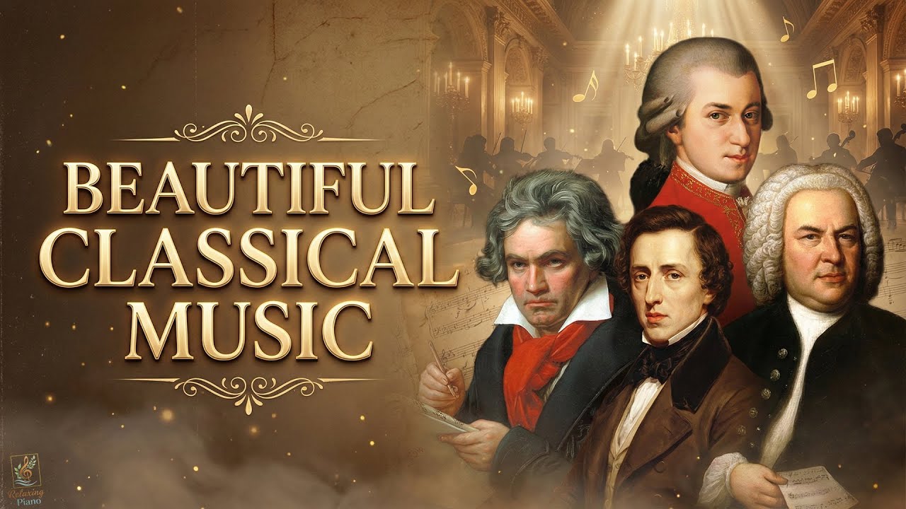 Beautiful Classical Music You Should Listen to Once in Your Life: Beethoven, Mozart, Chopin, Bach