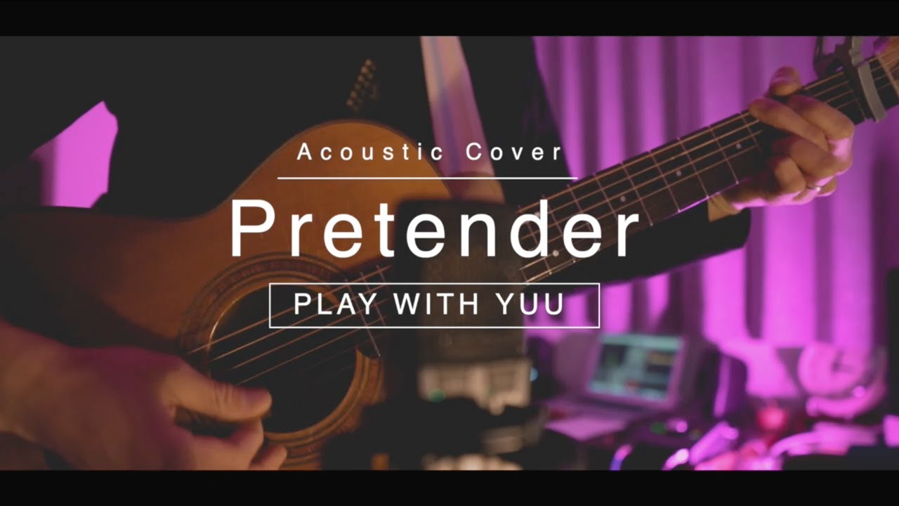 【Karaoke acoustic guitar cover】Official髭男dism - Pretender