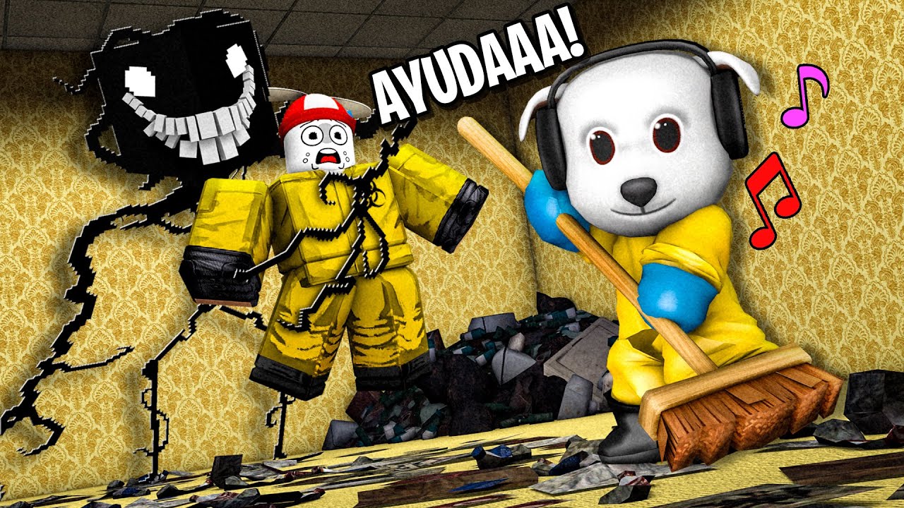 LIMPIAMOS los BACKROOMS mas ATERRADORES 😨