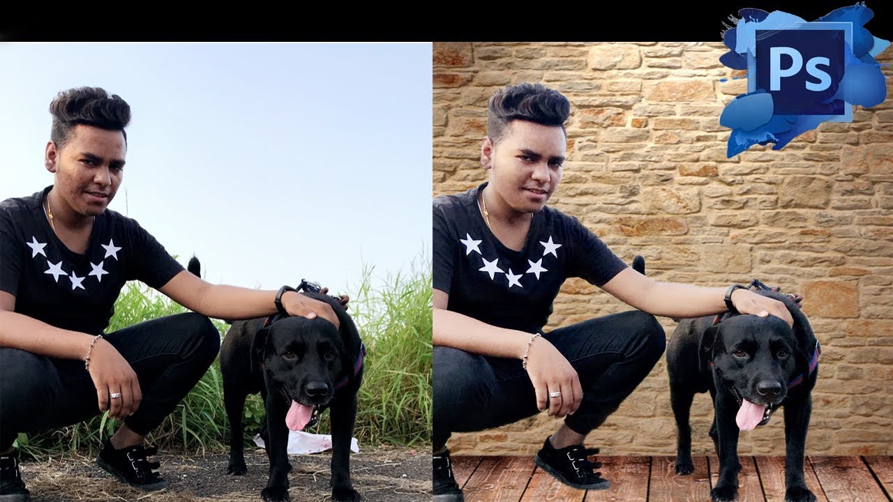 Photoshop //Background Image Editing //Easy and Simple //Every Steps Explained