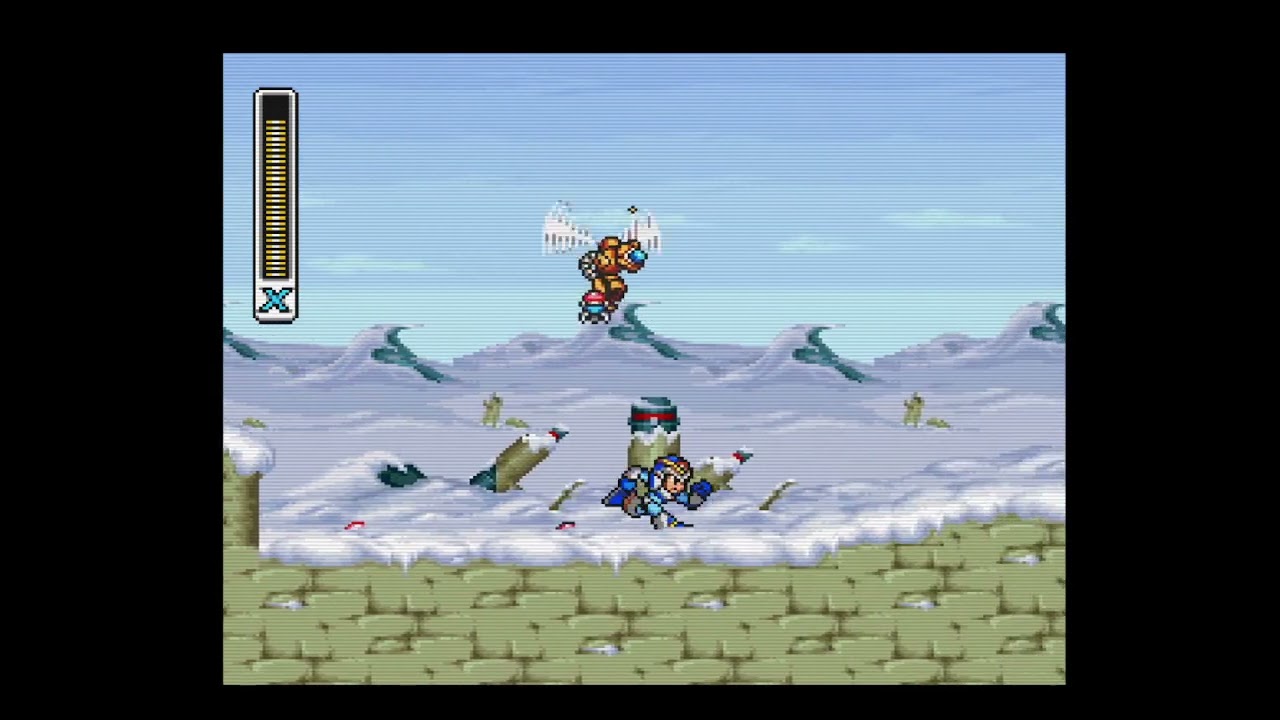 Mega man x4 chill penguin failure