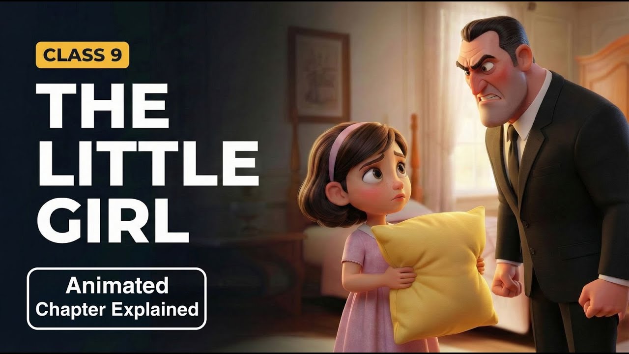 The Little Girl | Class 9 English Chapter 3 | Full Animated Chapter