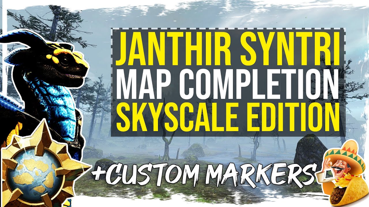 Guild Wars 2 - Janthir Syntri Completion with Custom Markers