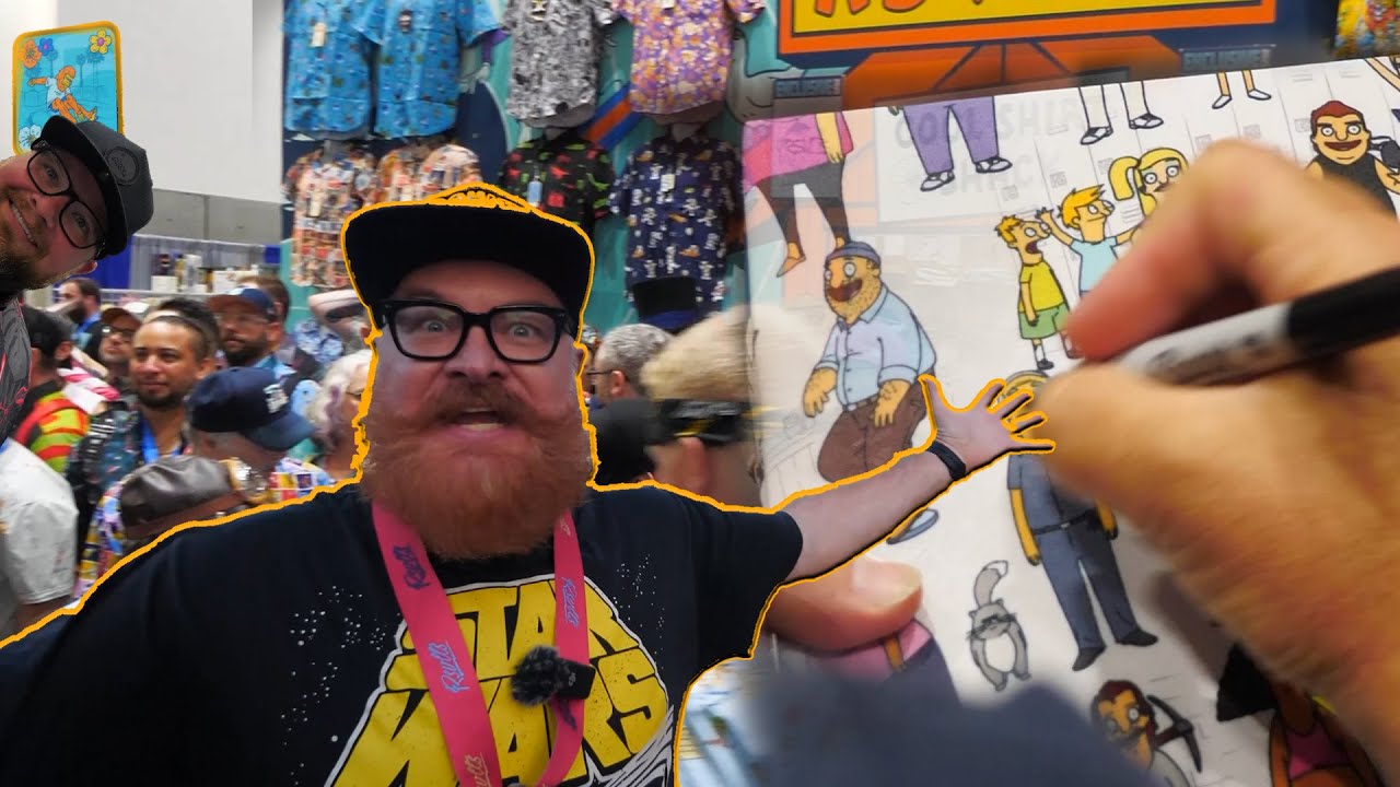 San Diego Comic-Con 2025 | The RSVLTS Experience | SDCC Exclusives | Bob’s Burgers Signing
