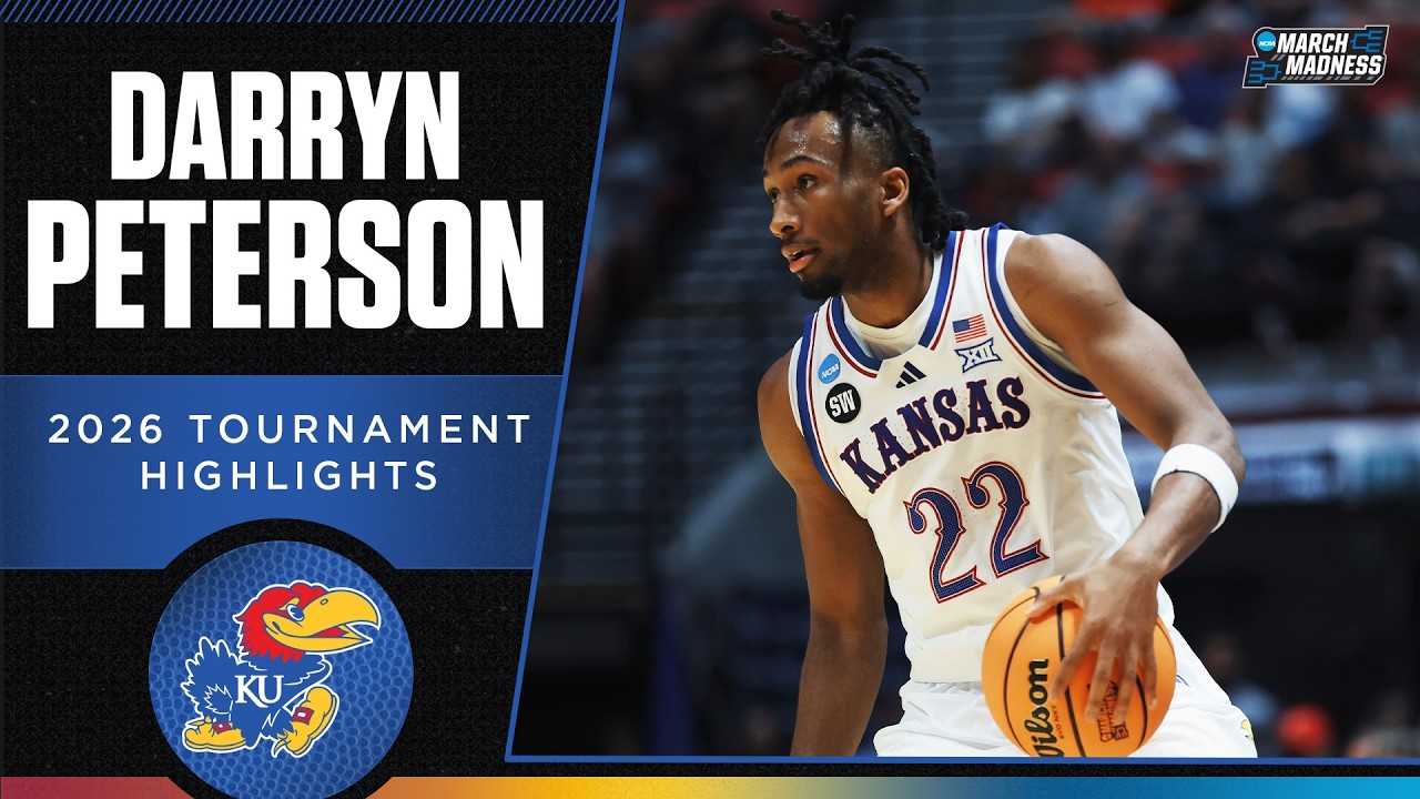 Darryn Peterson 2026 NCAA tournament highlights