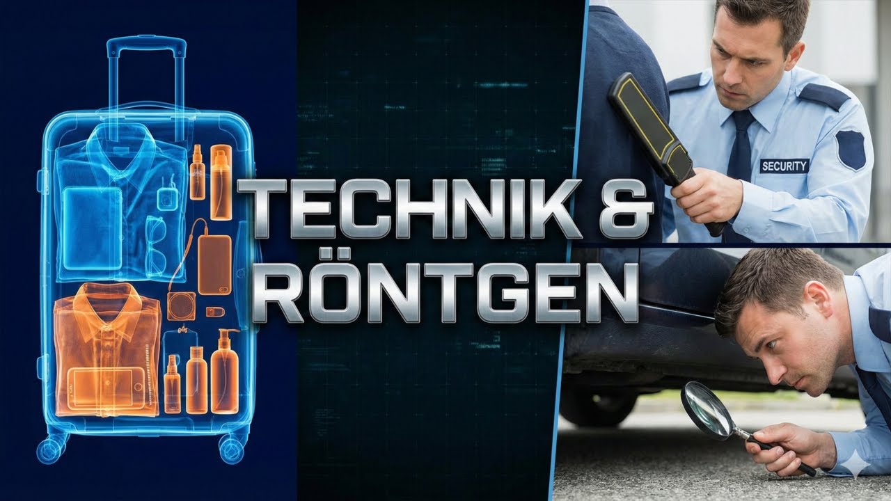 Sicherheitstechnik & Kontrollverfahren: Sonden, Röntgen & KFZ-Check