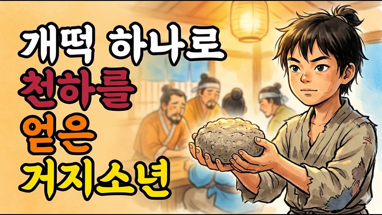 📌 개떡 하나로 장사의 신이 된 거지소년 | 조선야담 | 설화 | 민담 | 품앗이 | 보부상 | 의리 | 배신 | 신뢰