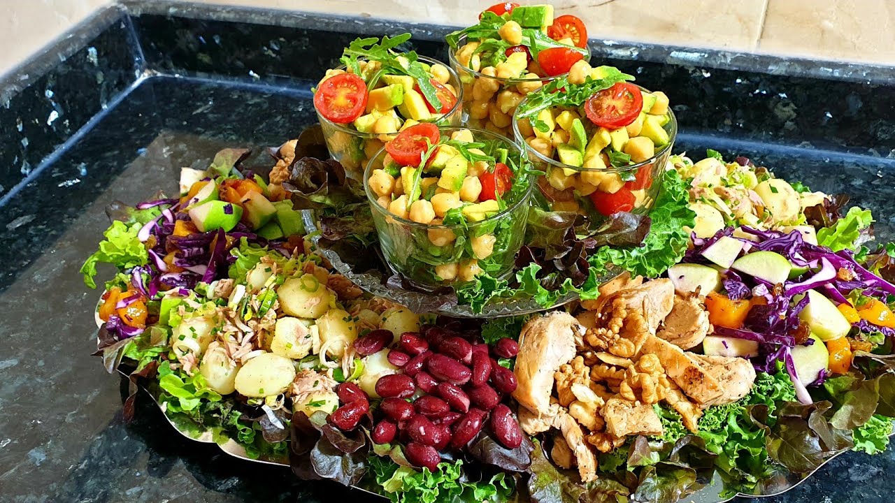 وجدي لضيافك  أسهل سلطة  راقية بمكونات  بسيطة ولذيذة جدا 😋😋
