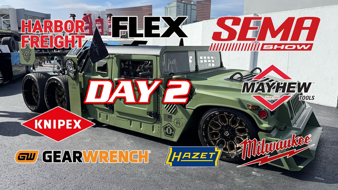 ЛУЧШИЕ ИНСТРУМЕНТЫ SEMA Show 2025. День 2